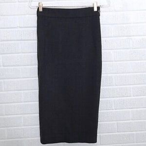 Coach Womens Pencil Skirt with slit | wool blend